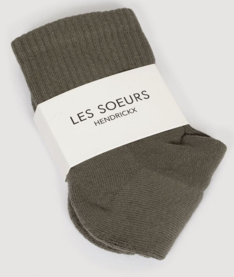 Socks stripes Khaki