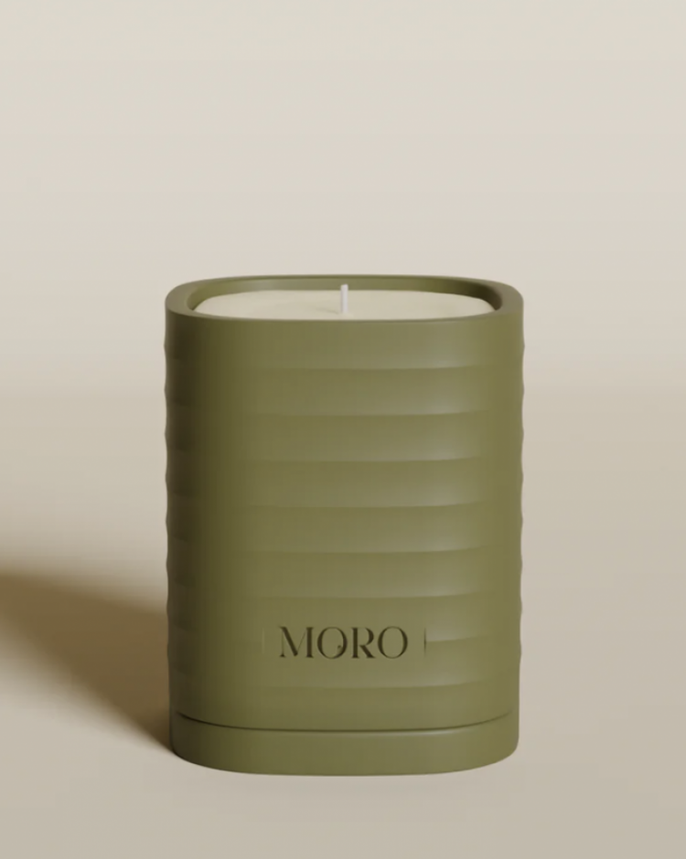 Candle  Amber/Green
