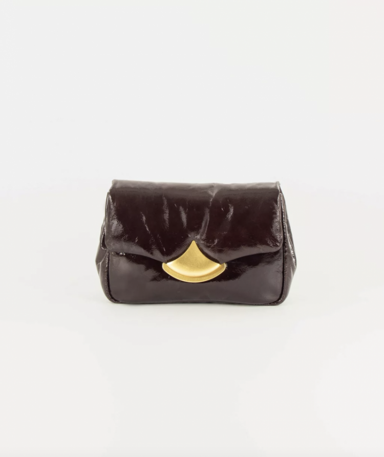 Diviluz puffy chain bag Browny