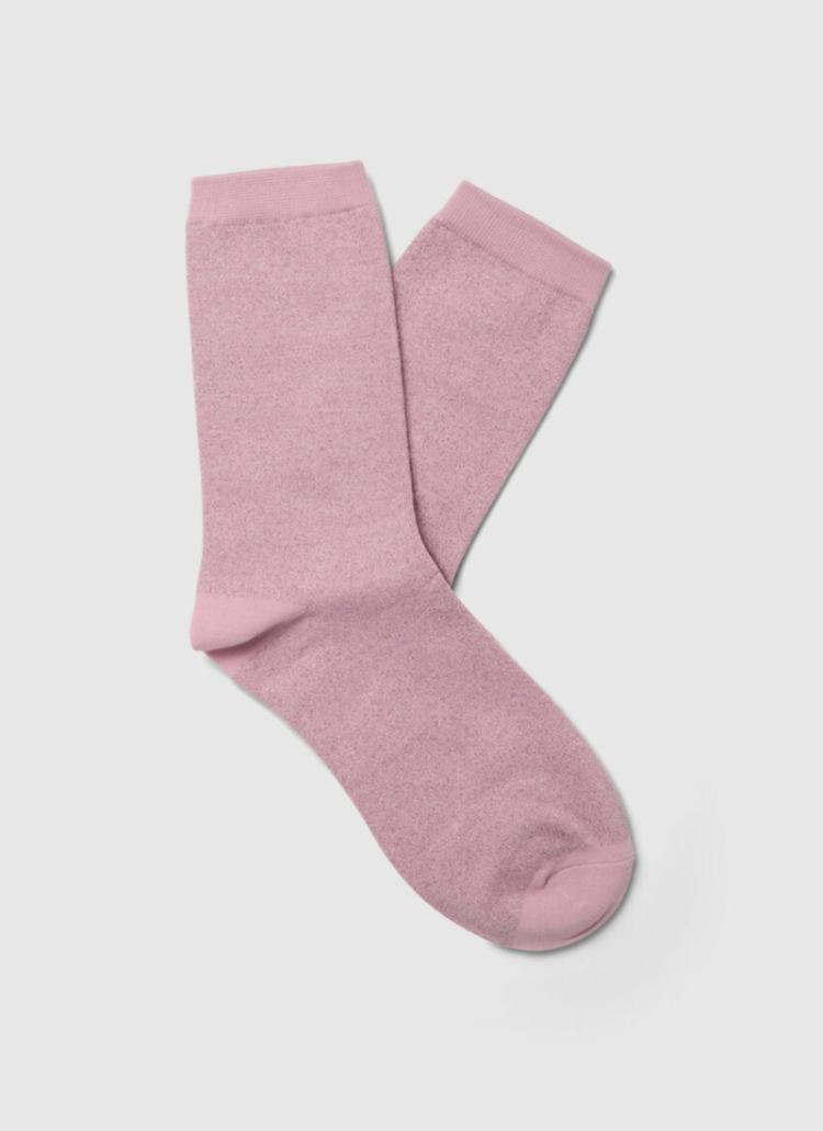 SlfKim Sock Bleached Mauve 