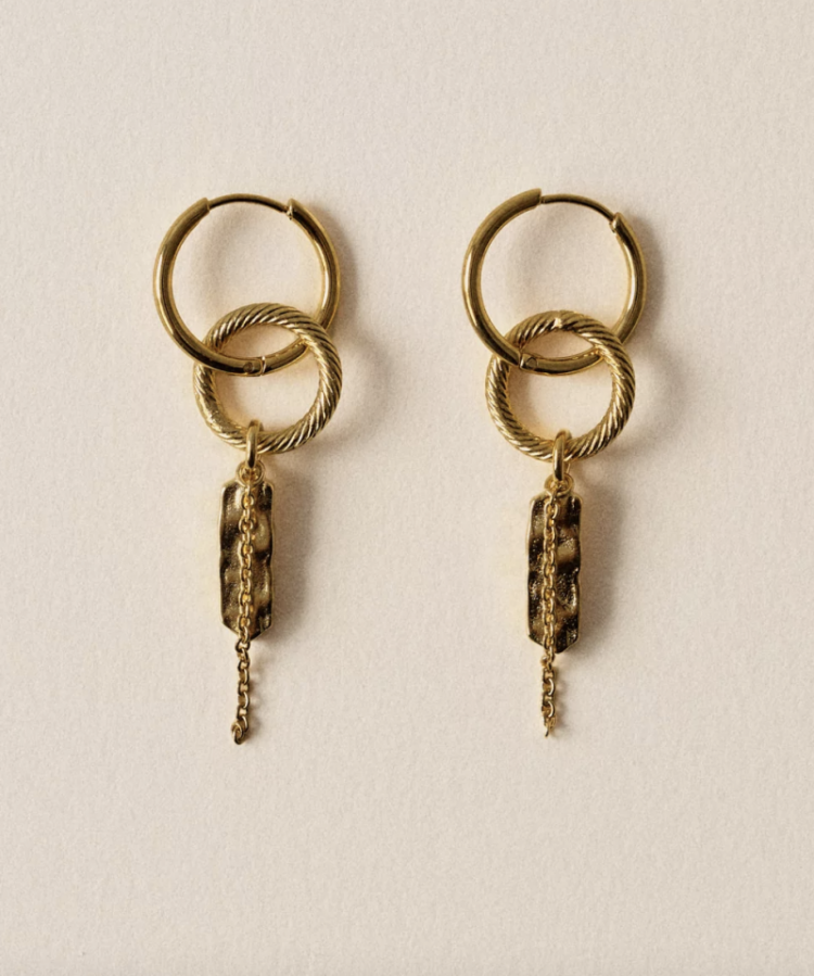 Toti bo earring Gold