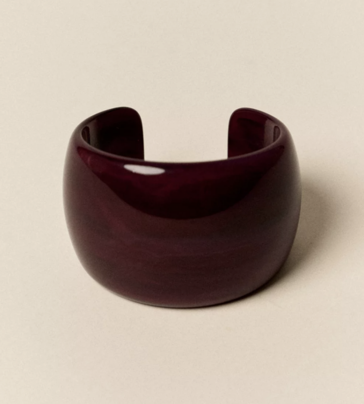 Ambrito large bracelet  bordeaux