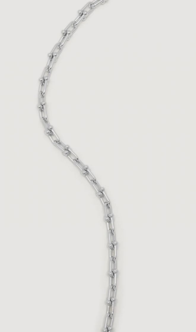 rana horseshoe necklace silver