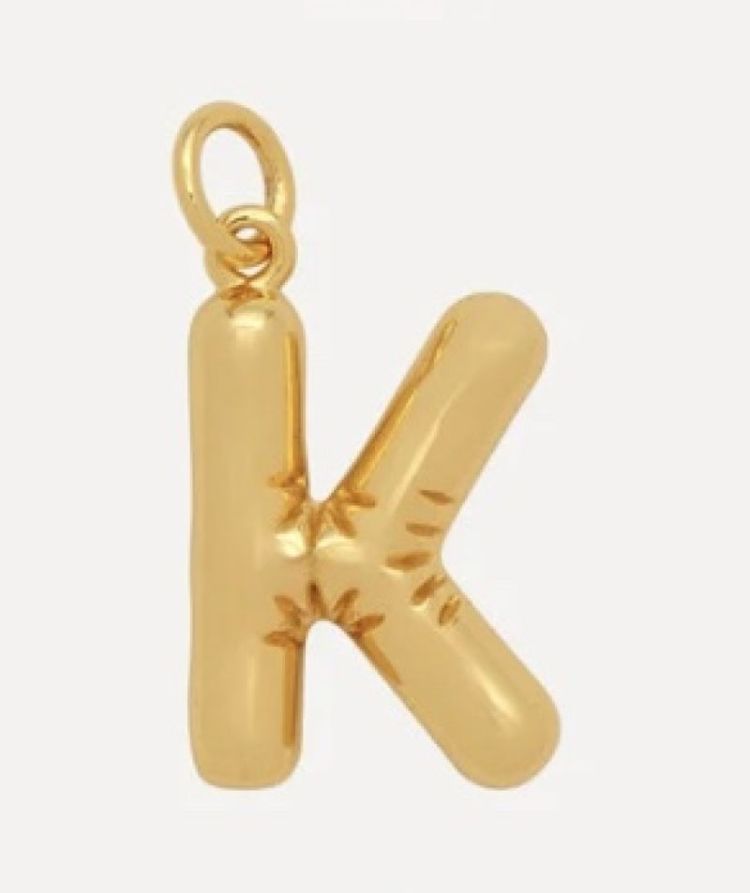 Balloon Letter K Gold