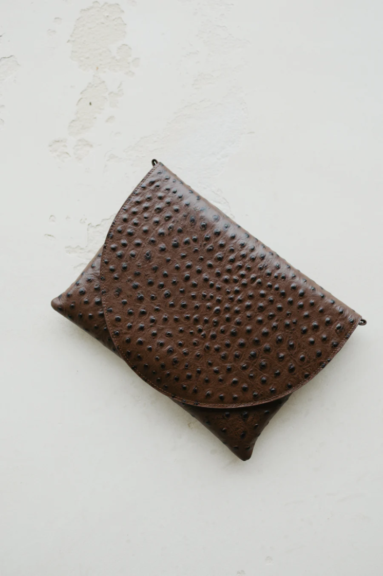 medium enveloppe Etna struzzo
