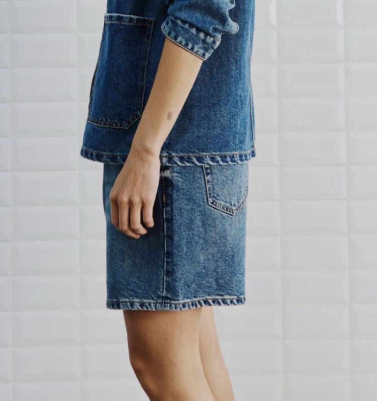 WBLKAROLINA BLUE DENIM SHORTS True blue