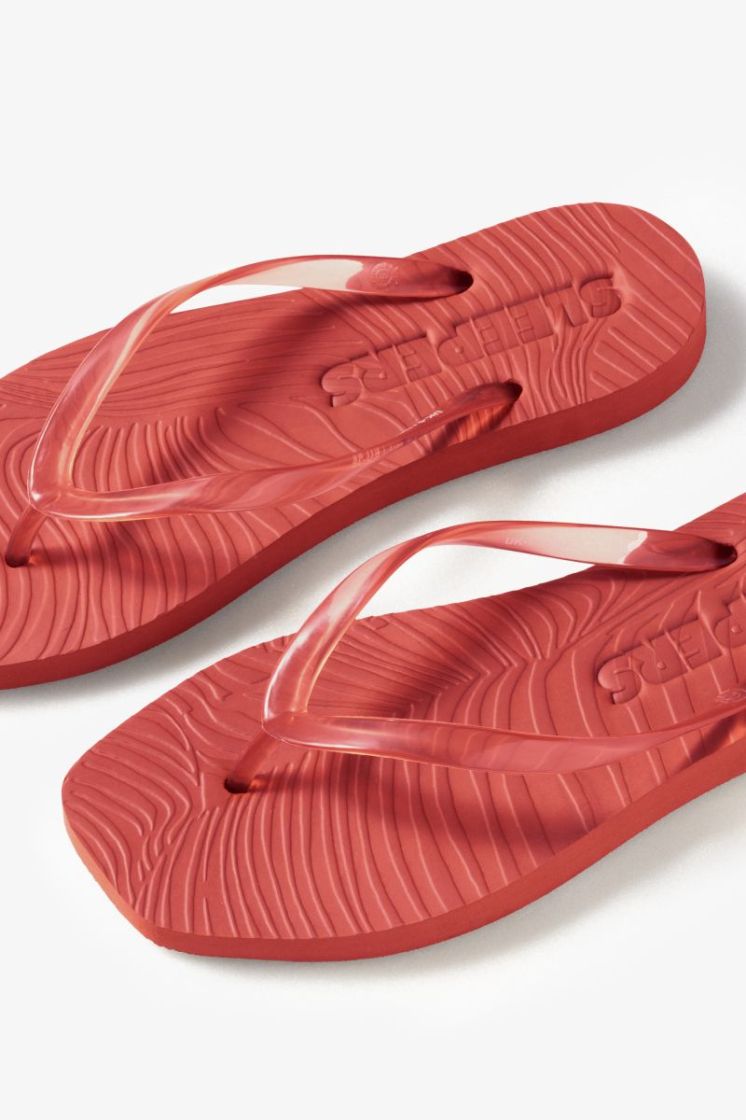 Slipper Tapered Red Trans