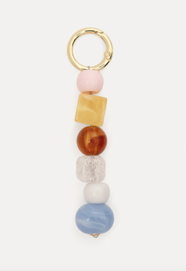 Bag Charm pastel stones Pastel