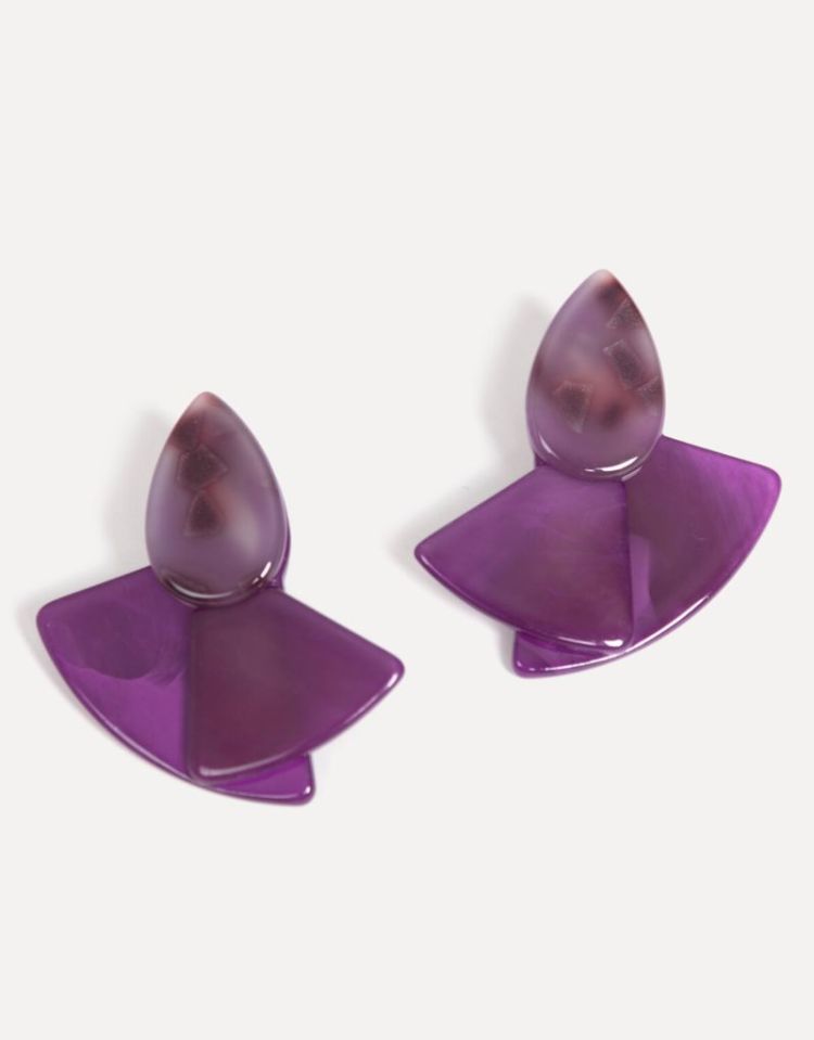 Mevin set oorbellen framboise