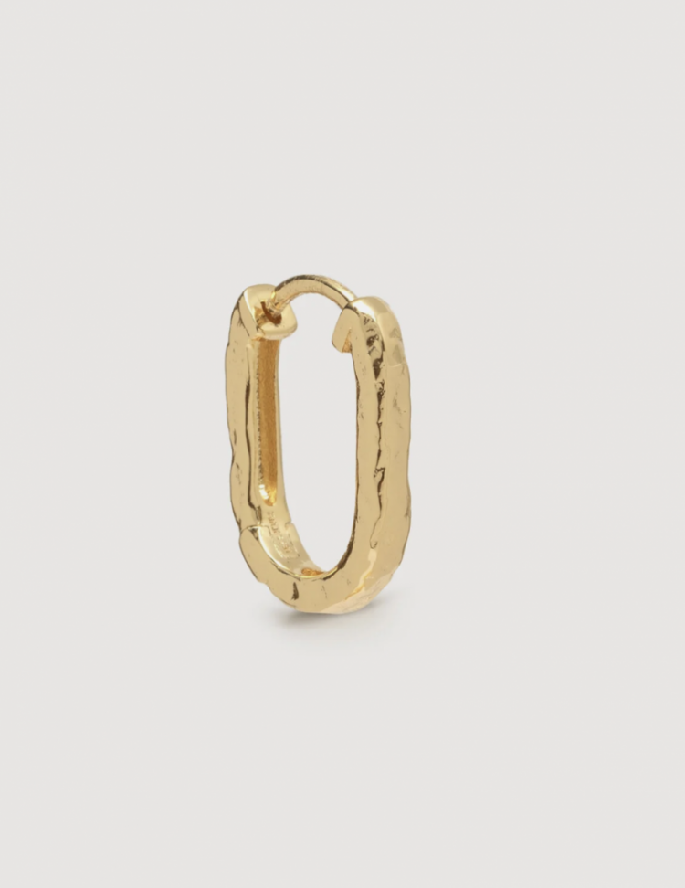 Oorbel Jay Hammered Gold