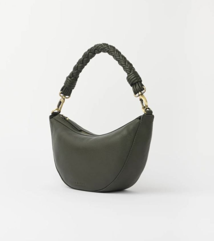 Leo twisted handle Moss green