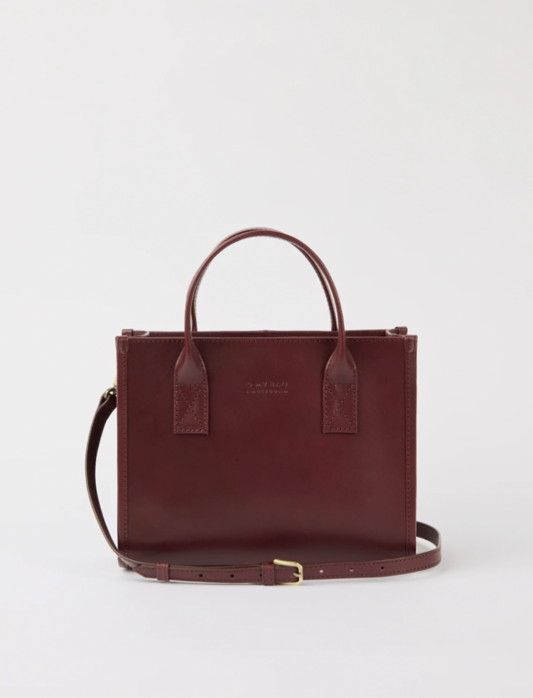 Jackie Midi + Strap Dark Cherry