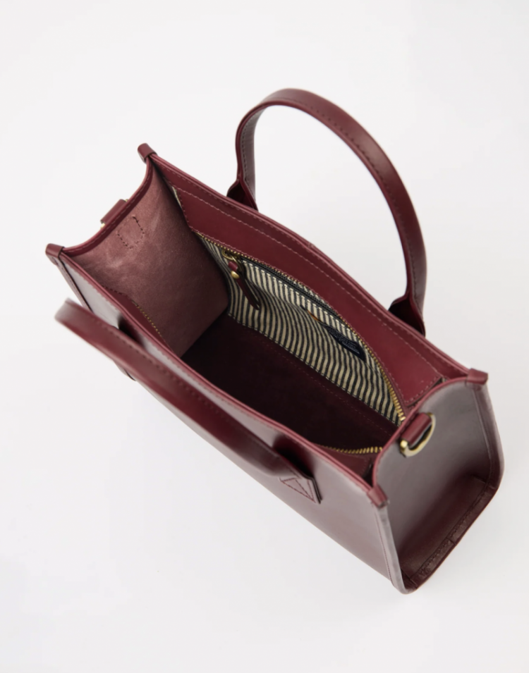 Jackie Midi + Strap Dark Cherry
