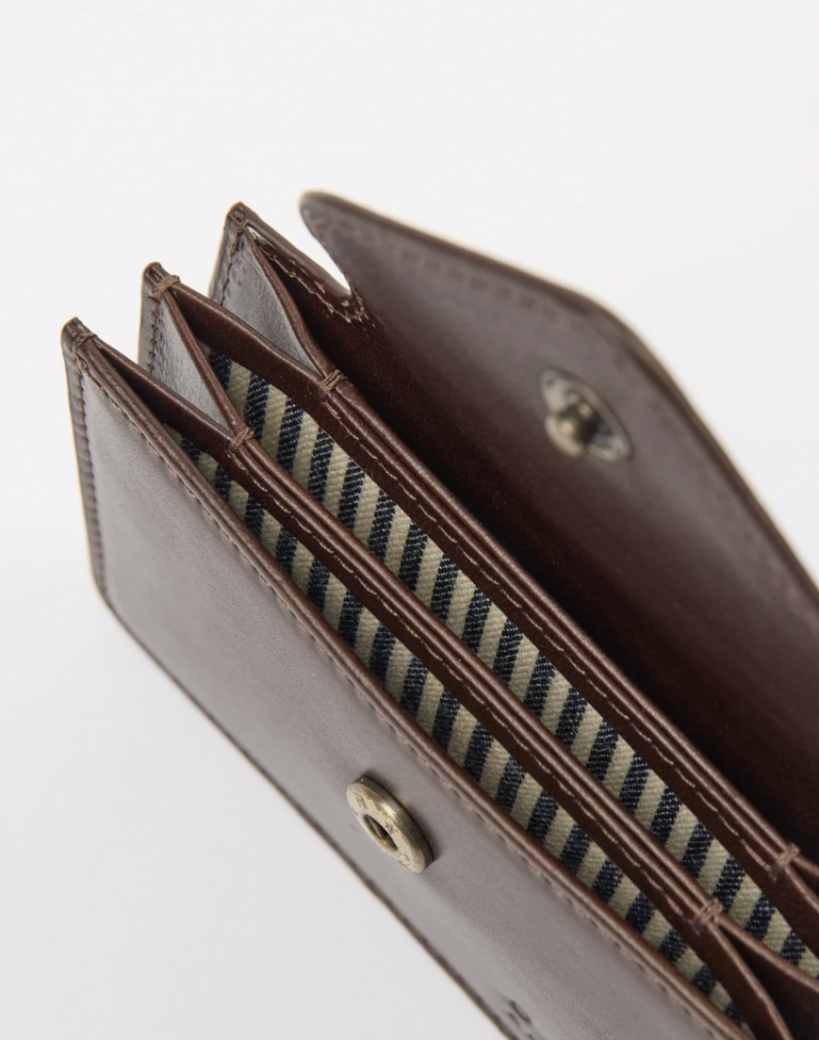 Harmonica Wallet Chocolate