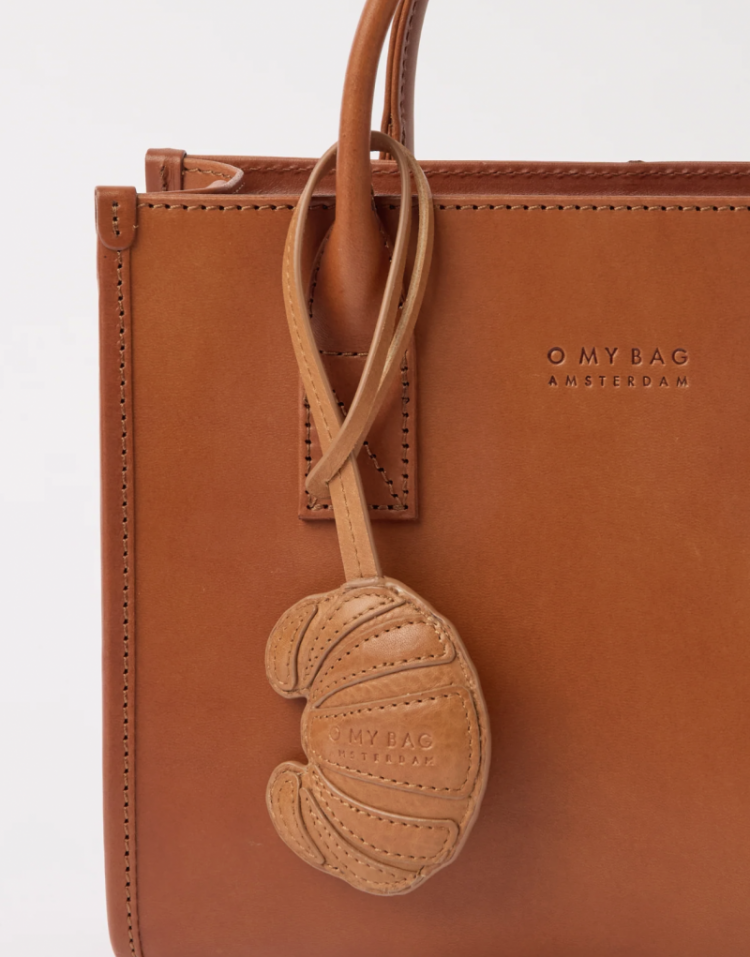 Croissant Bag Charm Wild Oak