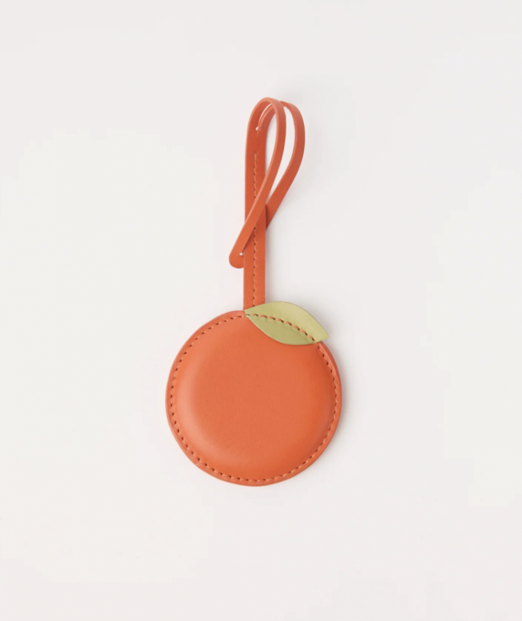 Orange Bag Charm Tangerine