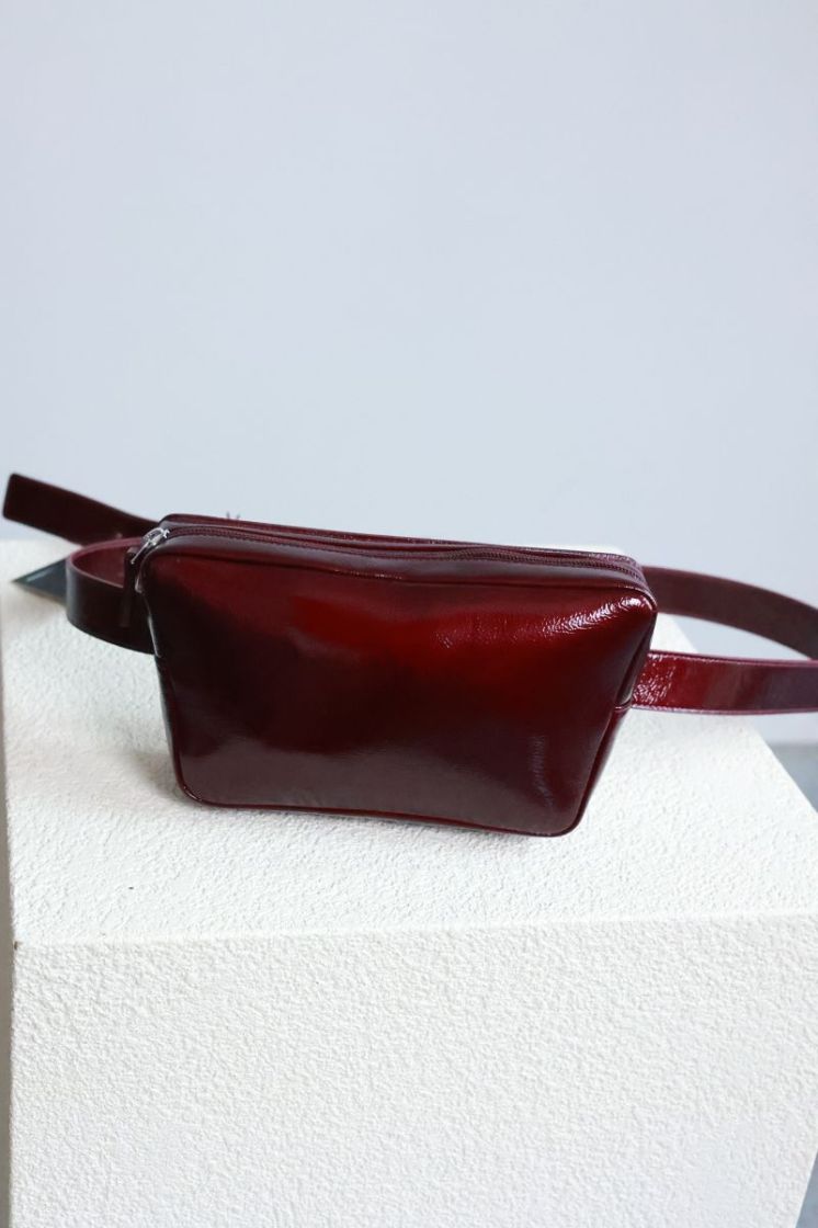 Trepezium Belt Bag Ruby