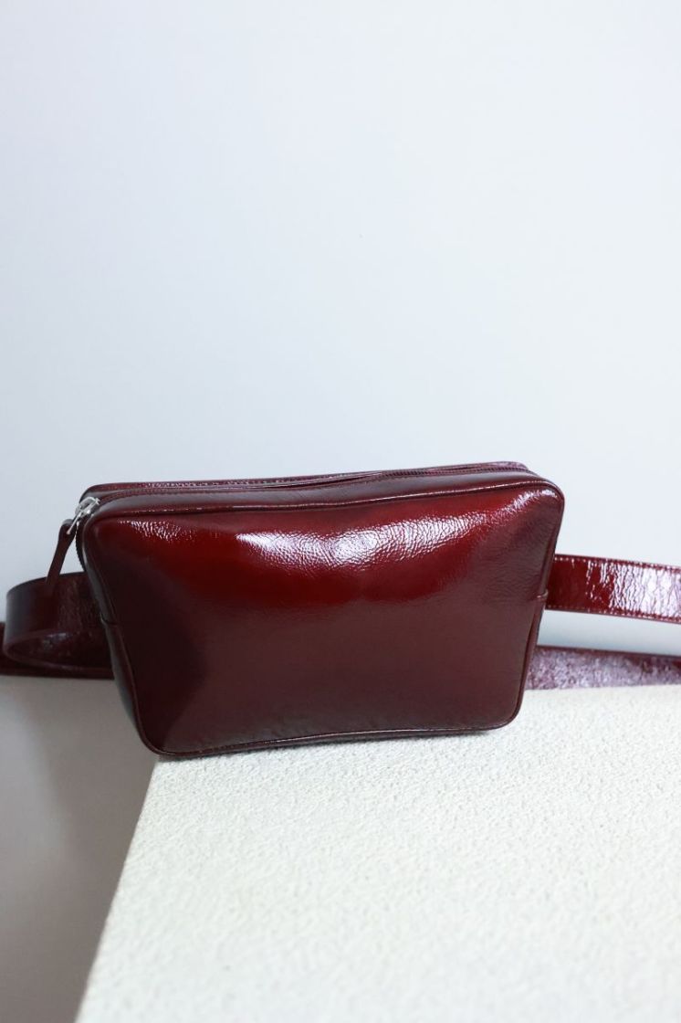 Trepezium Belt Bag Ruby