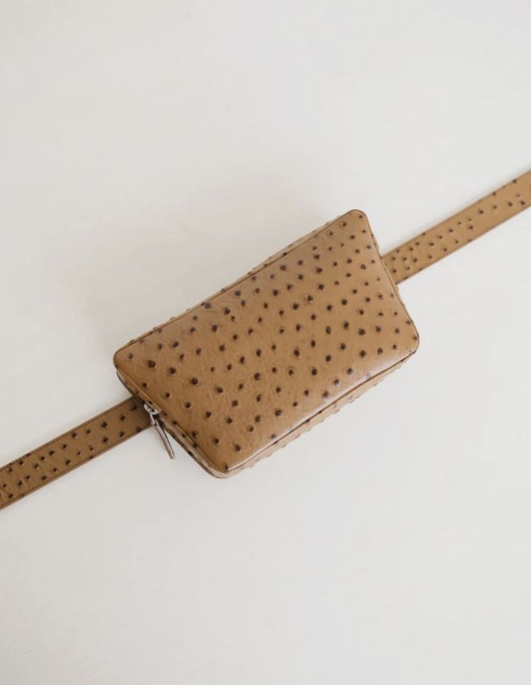 Trepezium Belt Bag Palemo struzzo