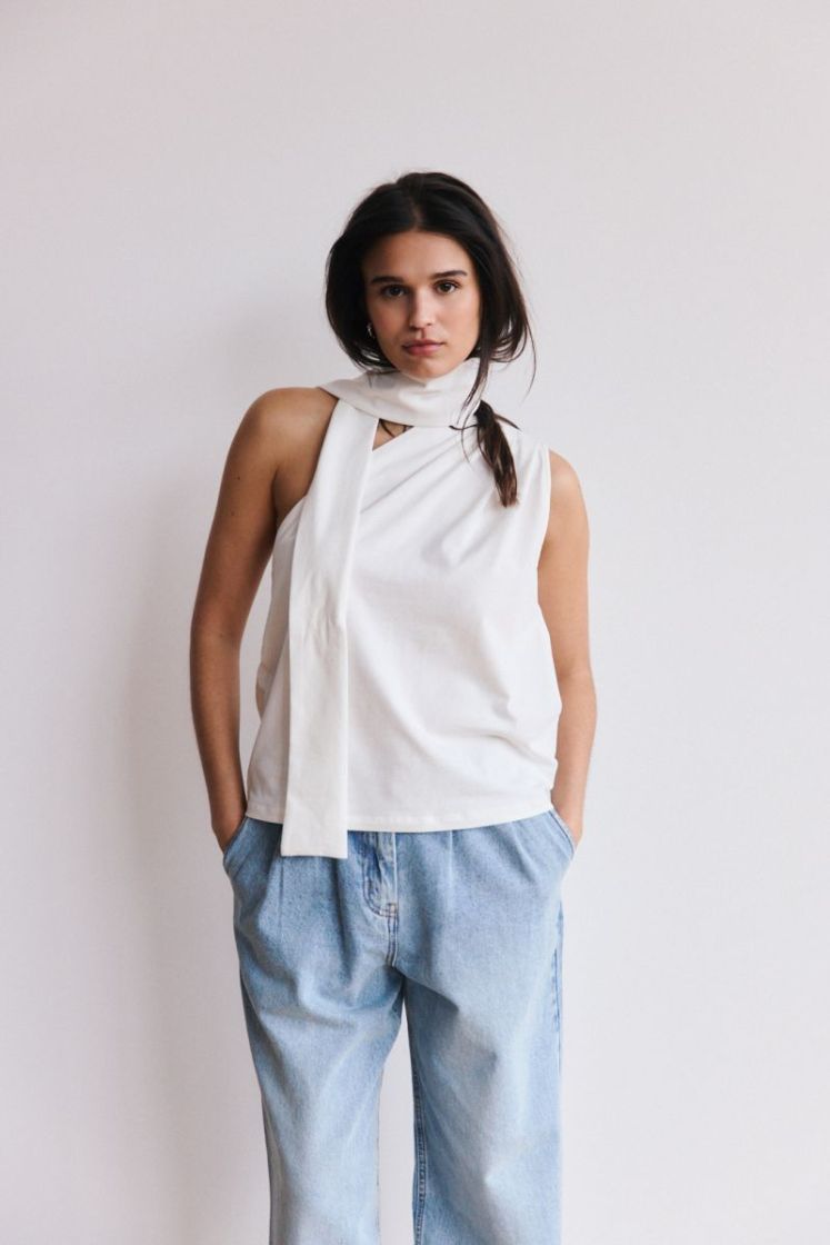 Una top  offwhite