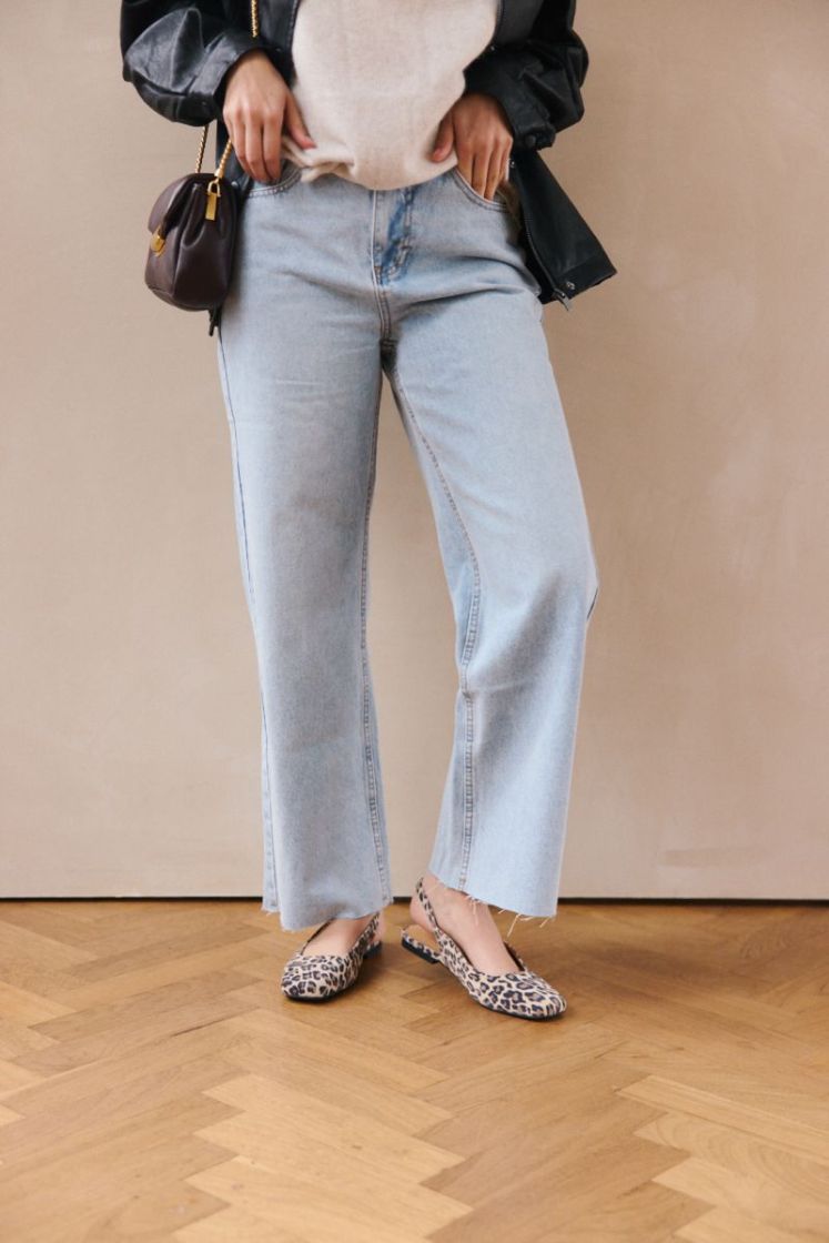 Wblabigale hw straight jeans Blue spring 