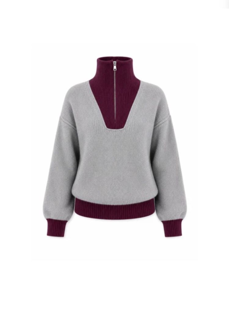 Breckenridge 2 Pearl grey/Wine