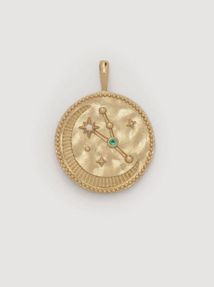 Hangertje zodiac stier gold