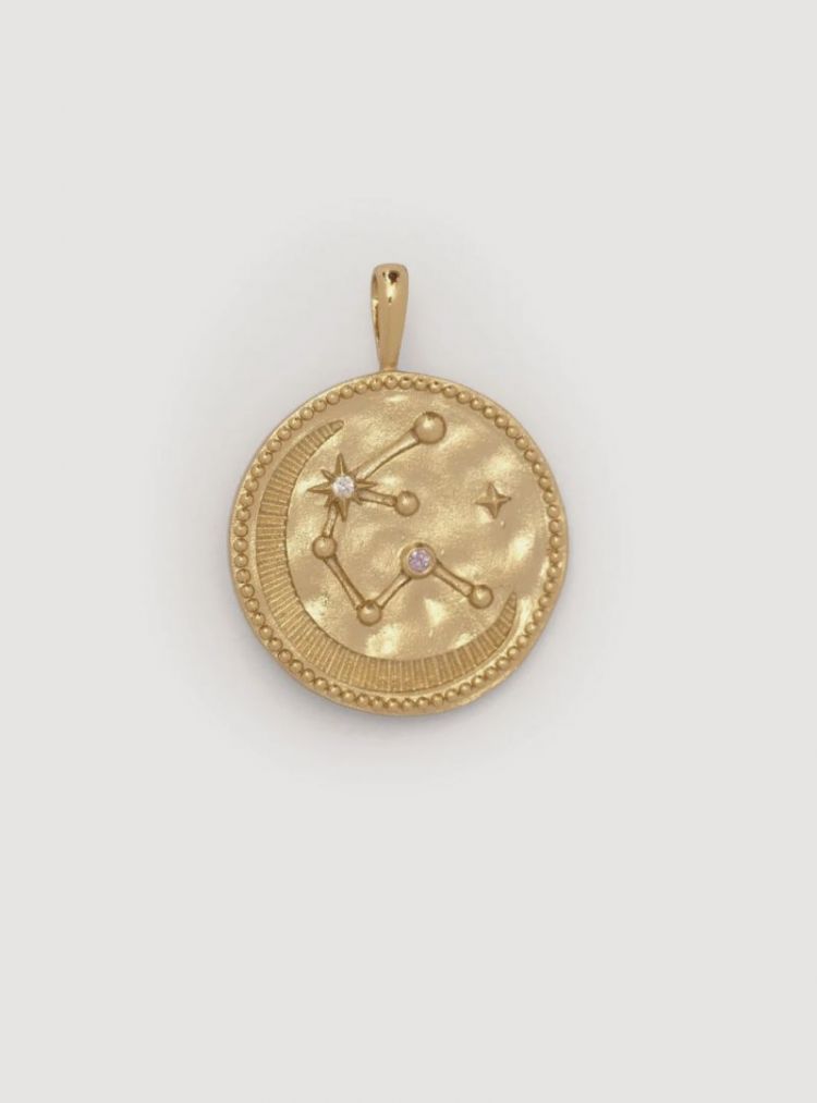 Hangertje zodiac waterman Gold