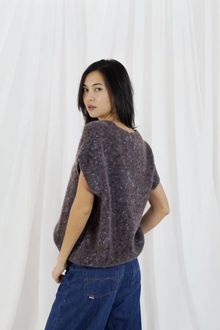 Madelina Burgundy/blue