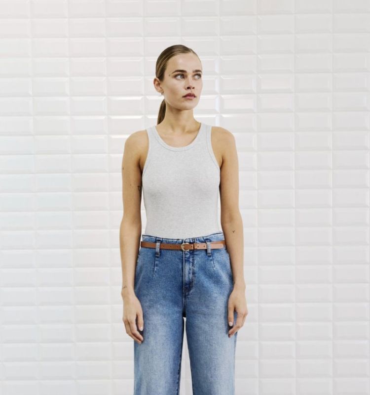Dordi Tank grey Melange