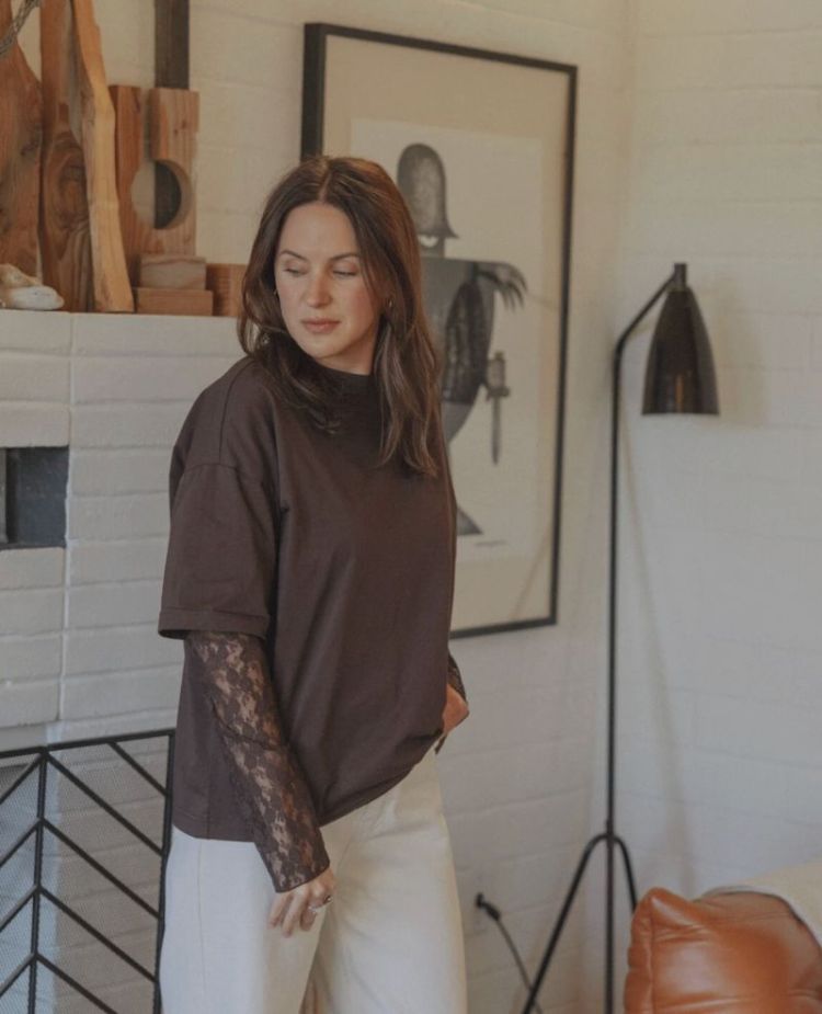 Leonardo t-shirt Brown