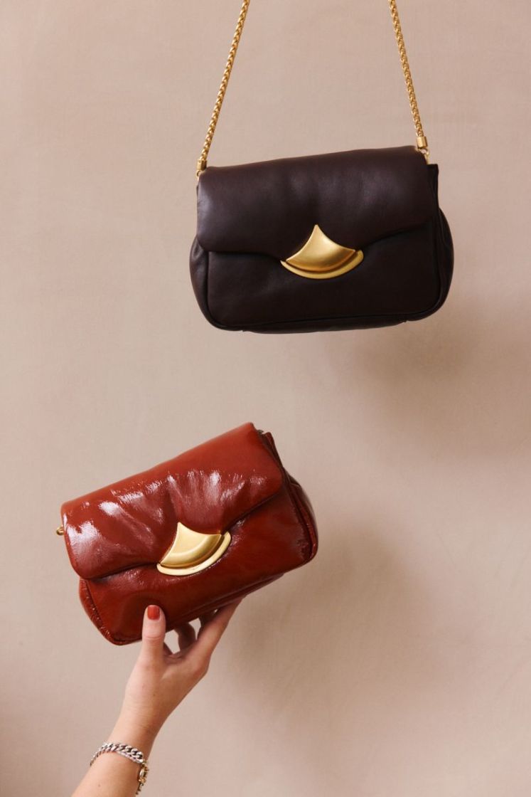 Diviluz puffy small chain bag Sienna Blush