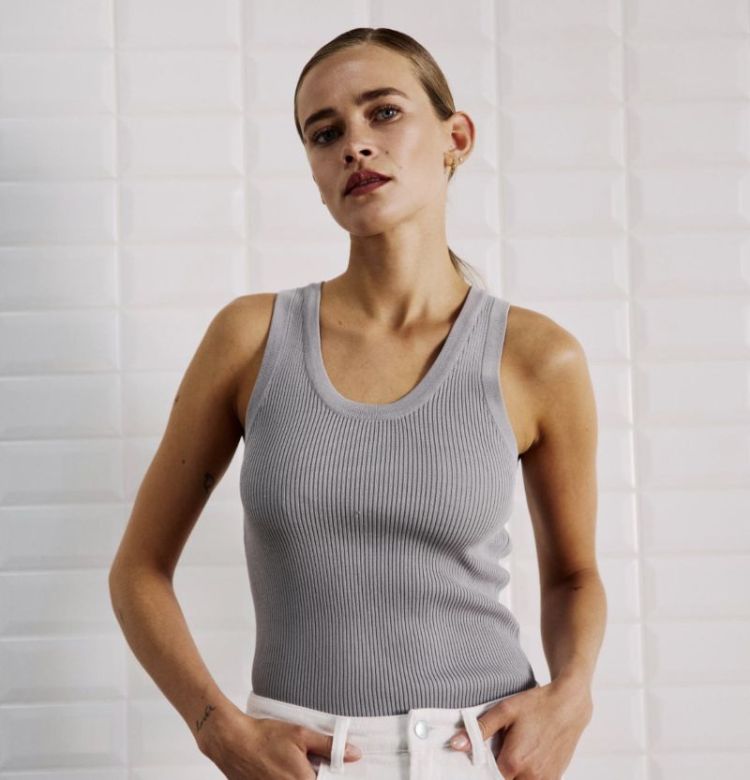 Wbllewis tank top Light grey