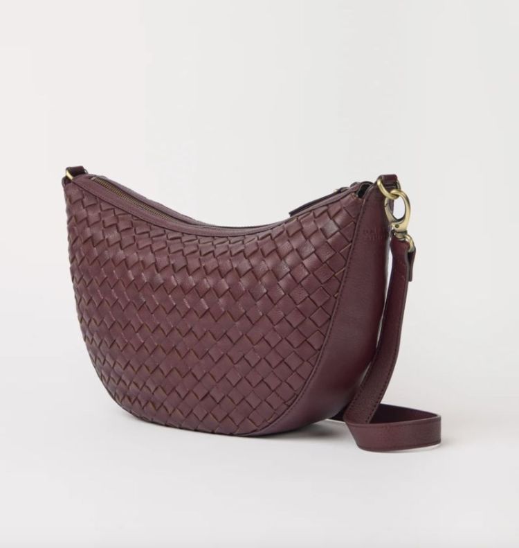 Leo Maxi Woven Dark Cherry