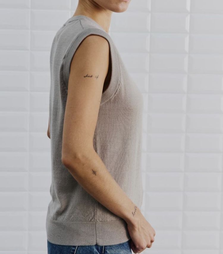 WBL Miles Tank Grey Sand