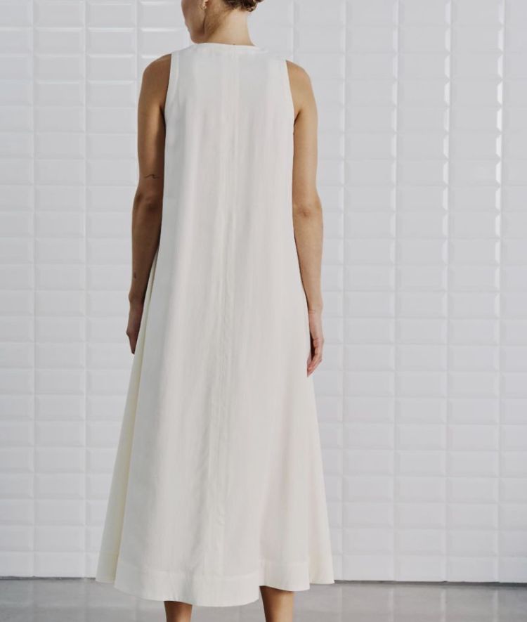 WBLIsolde SL Midi Dress Cloud