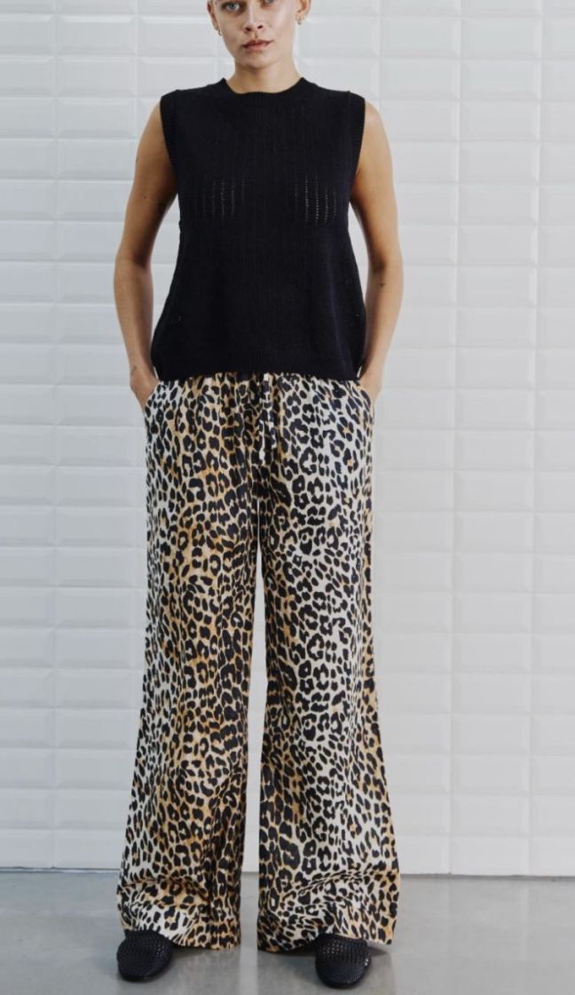 WBLAmina String Pant Leo Print