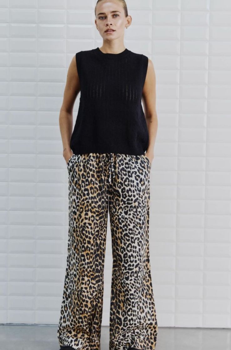 WBLAmina String Pant Leo Print