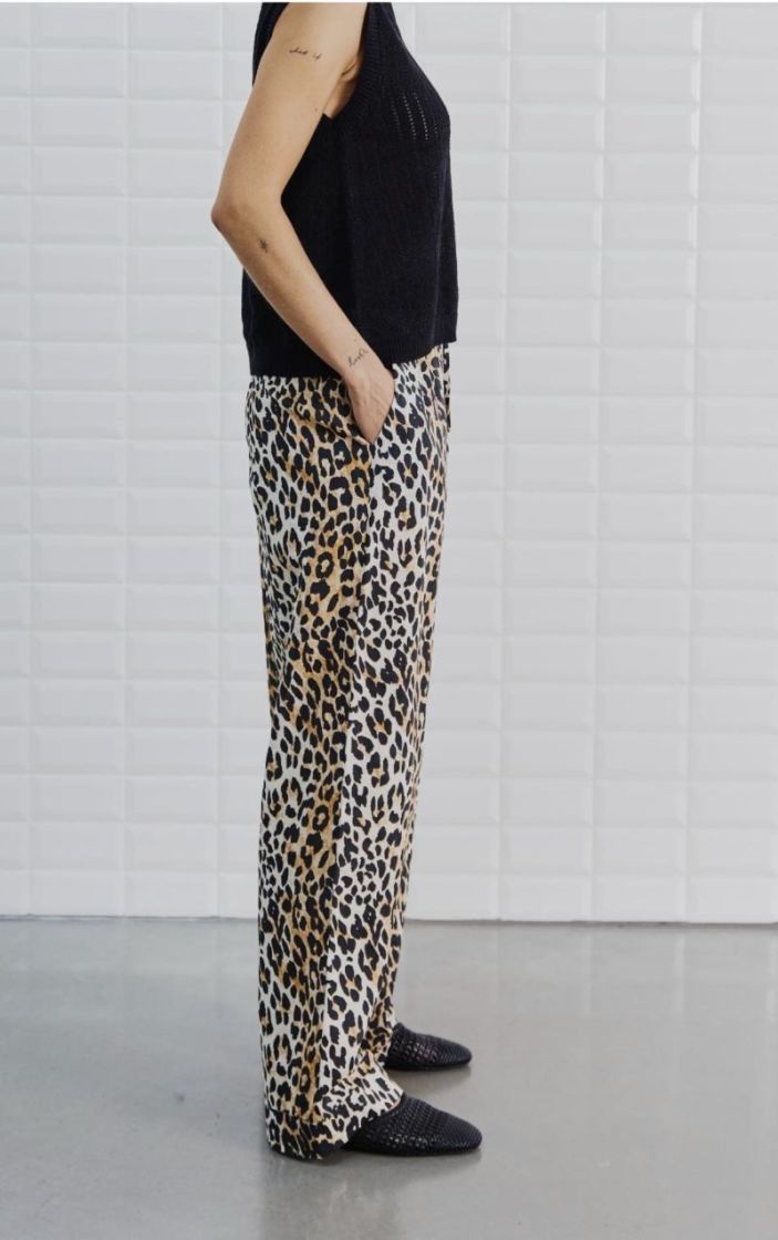 WBLAmina String Pant Leo Print