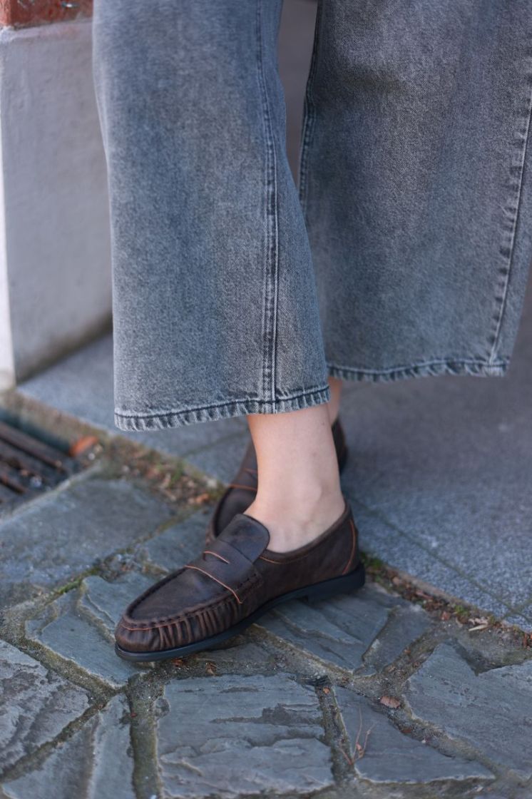 Elmira loafer Brown Vintage