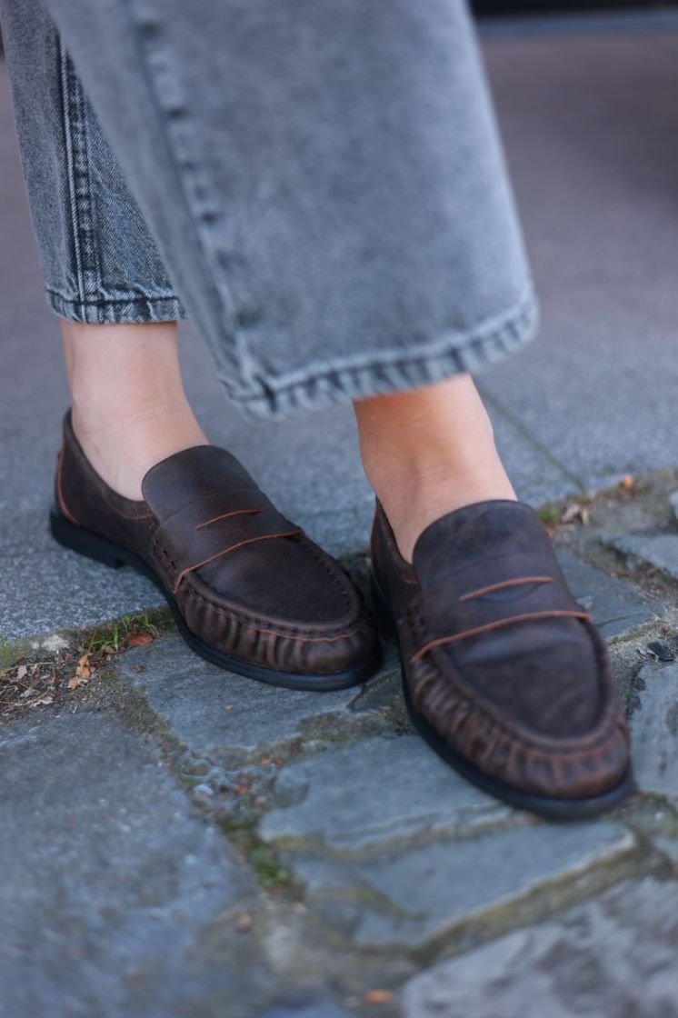 Elmira loafer Brown Vintage