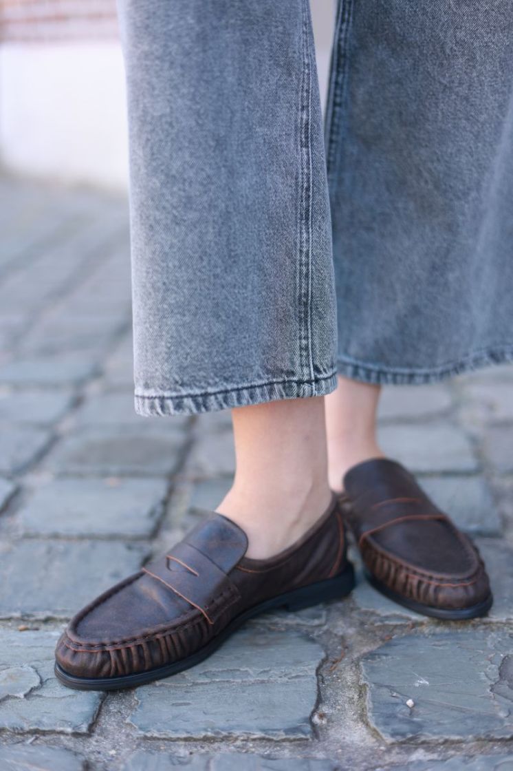 Elmira loafer Brown Vintage