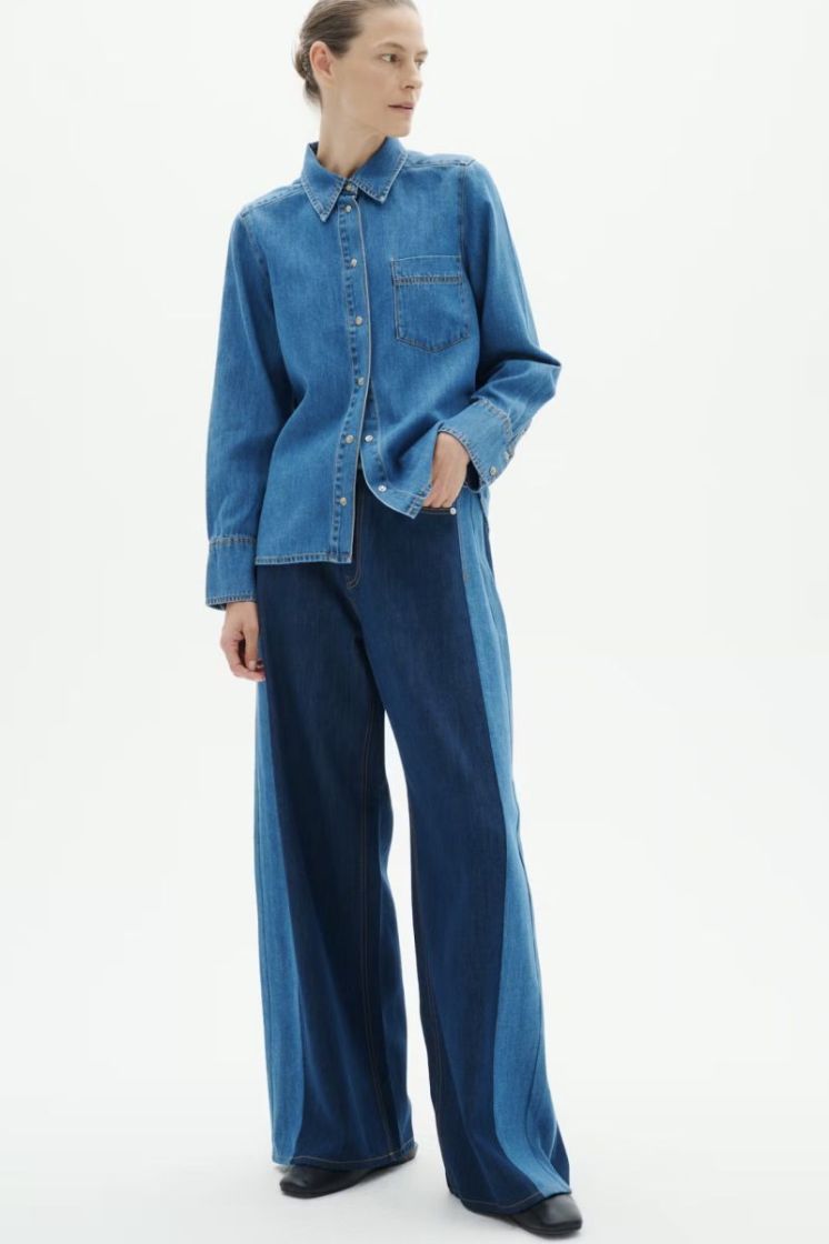 Glennaiw barrel jeans Denim mix blue