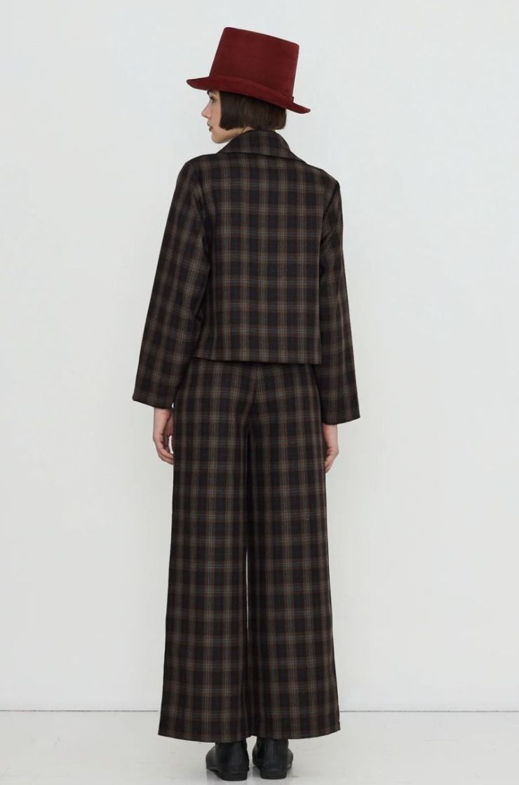 Check short jacket U10 Check short