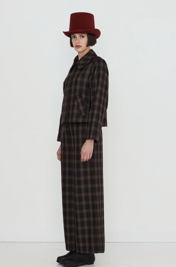 Check short jacket U10 Check short