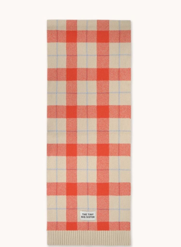 Check scarf Check M01