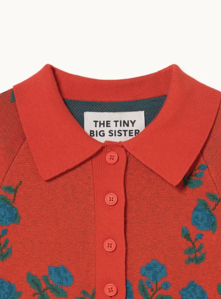 Roses polo sweater U04 Roses