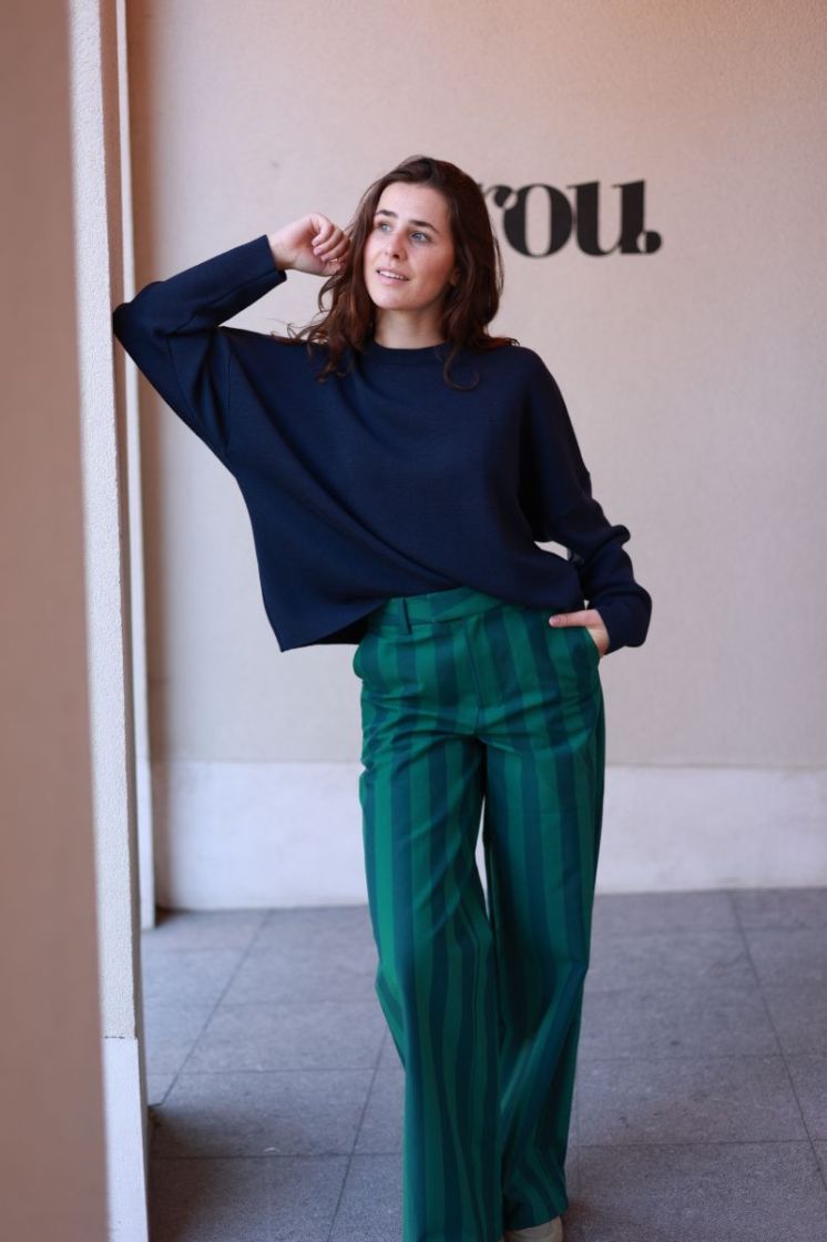 Wide stripes pants U30 stripes
