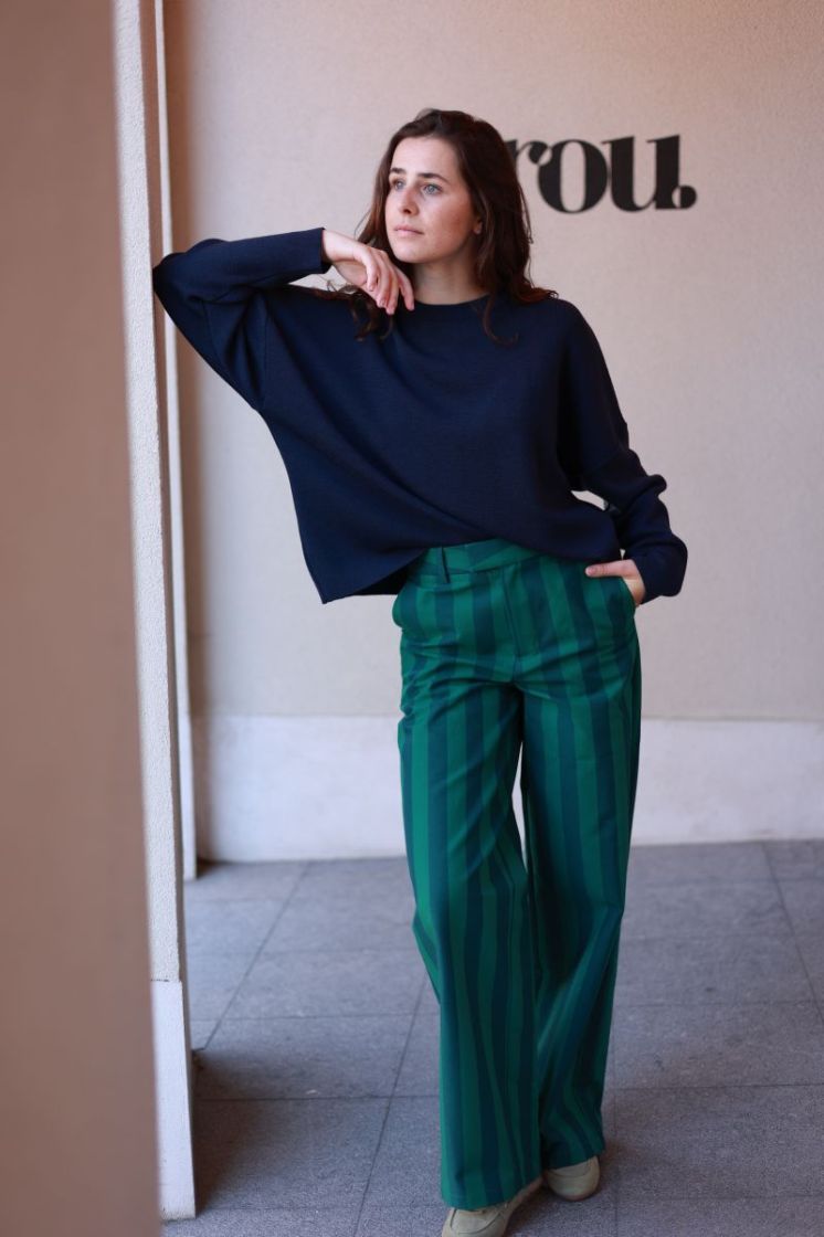 Wide stripes pants U30 stripes