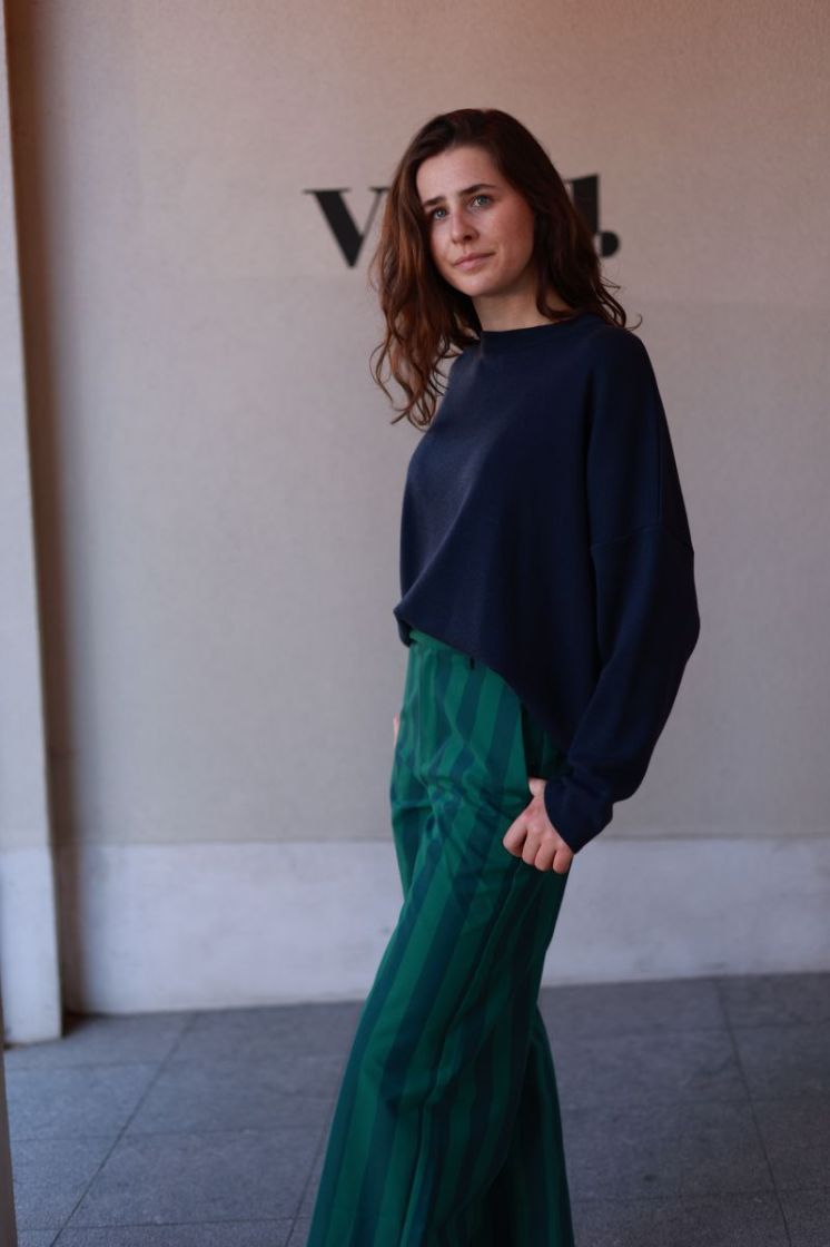 Wide stripes pants U30 stripes